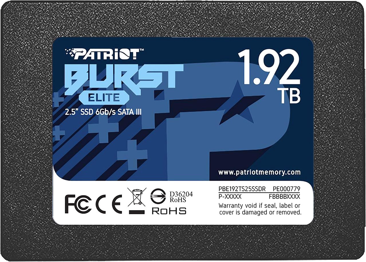 

SSD Patriot Burst Elite 1.92TB PBE192TS25SSDR