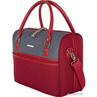 Бьюти-кейс ACROSS 23-GM19026W 34 см (бордовый)