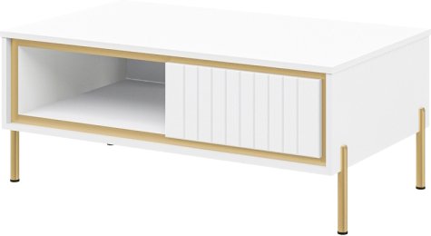 

Журнальный столик Неман мебель Люксор МН-042-11 (белый глянеw/белый)