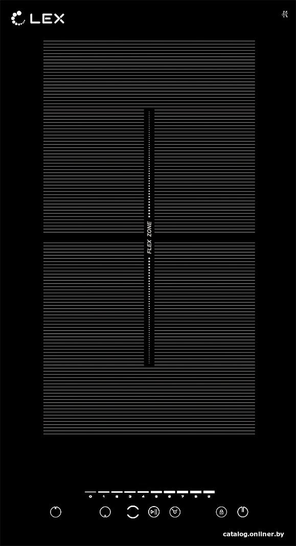 Варочная панель LEX EVI 320 F BL