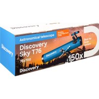 Телескоп Levenhuk Discovery Sky T76 с книгой
