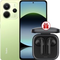 Телефон Xiaomi Redmi Note 14 8GB/256GB международная версия (зеленый) + наушники Xiaomi Redmi Buds 6 Active (черный) по акции