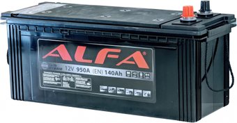 Автомобильный аккумулятор Alfa Battery 950A 6CT-140VL (140 А/ч)