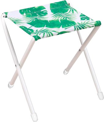 Nika дачный складной ДС/1 (с тропическими листьями светлый)