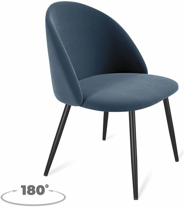 

Стул Sheffilton SHT-ST35/S1470-VP (тихий океан/черный муар, поворотный)