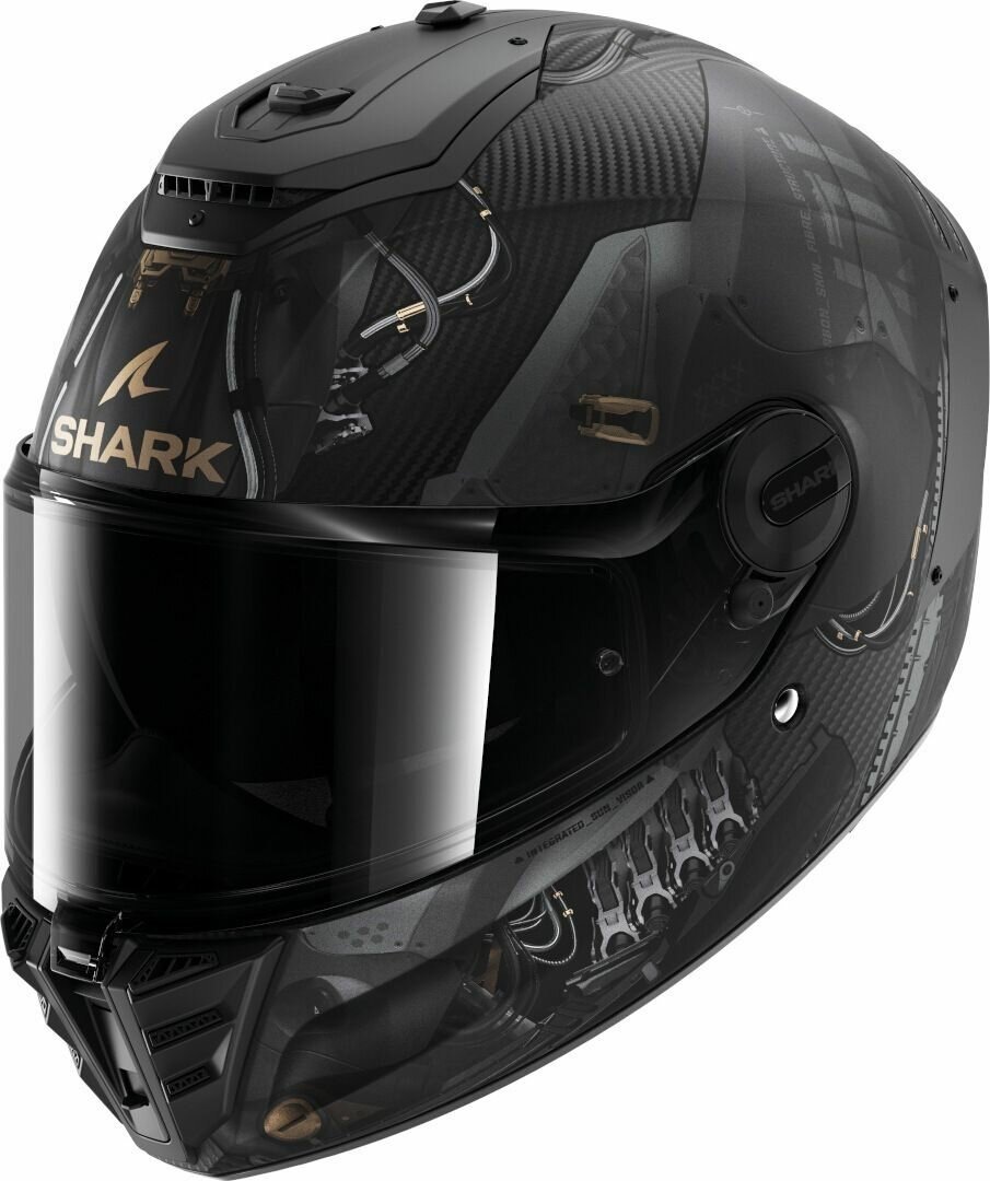 

Мотошлем Shark Spartan Rs Carbon Xbot Mat (р. L, карбон/черный матовый/бронзовый)