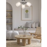 Припотолочная люстра Aitin Pro НПБ 02-3x60-101 K2246/3 (черный/хром)