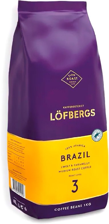 

Кофе Lofbergs Brazil зерновой 1 кг