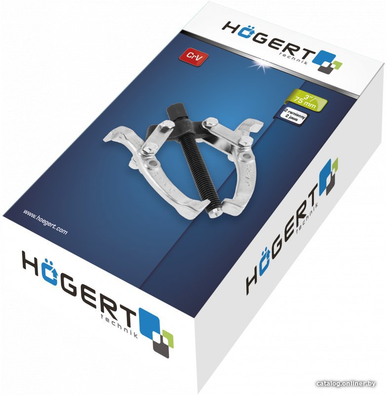 Съемник подшипников Hoegert Technik 3/75мм HT8G200