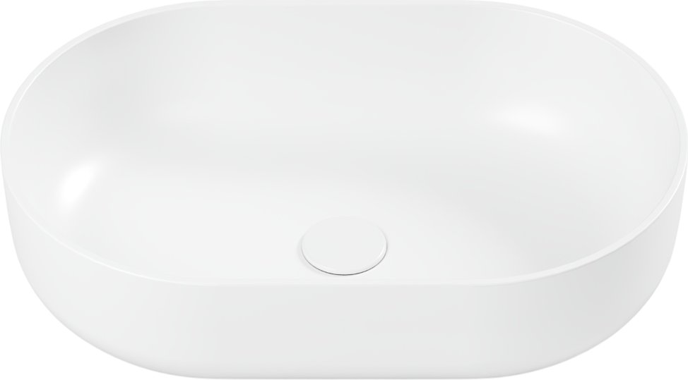 

Умывальник Belux Турин 560 овал (18, белый матовый/Solid Surface)