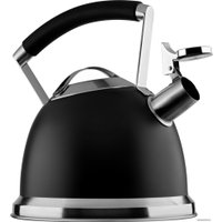 Чайник со свистком Ardesto Black Mars AR0747KS