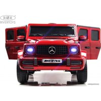 Электромобиль RiverToys Mercedes-AMG G63 4WD G333GG (красный глянец)