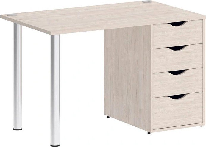 

Стол Riva Home Office VR.SP-3-118.4 Silver (денвер светлый)