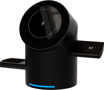 Беспроводное зарядное VLP Tower Power 3 in 1 for Apple (черный титан)