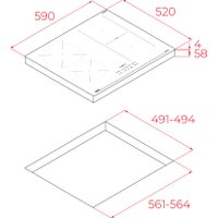 Варочная панель TEKA IBF 64210 SSM BK