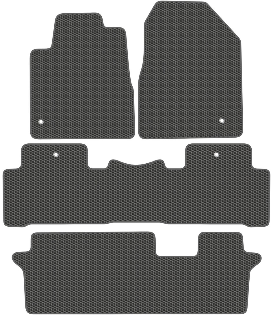 

Комплект ковриков для авто Alicosta Honda Pilot (suv / YF4) +3 ряд 2008 - 2015 (серый)