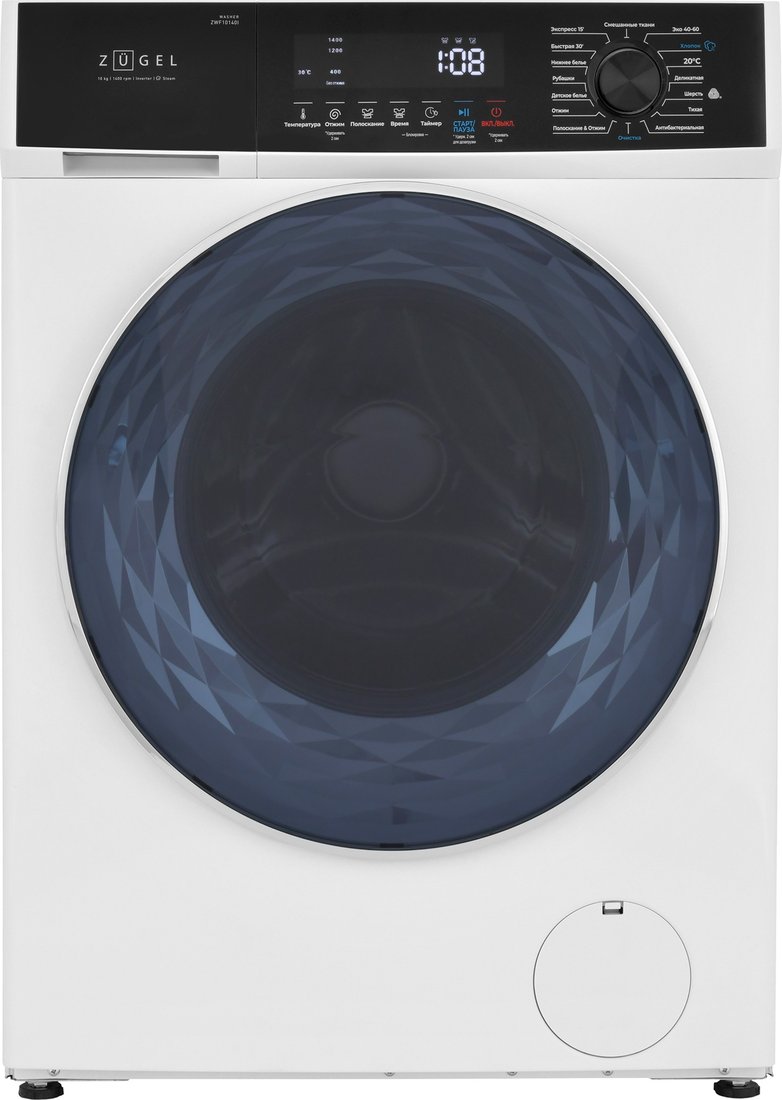 

Стиральная машина ZUGEL ZWF10140I Inverter Steam
