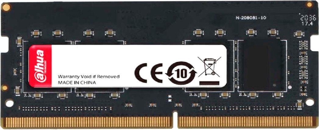 

Оперативная память Dahua 4ГБ DDR4 SODIMM 2666 МГц DHI-DDR-C300S4G26