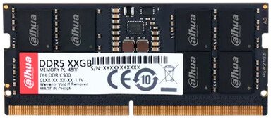 

Оперативная память Dahua 16ГБ DDR5 SODIMM 5600 МГц DHI-DDR-C500S16G56