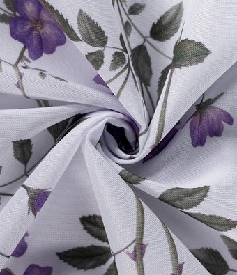 Комплект штор Legrand Шиповник габардин 150x180 58121435 (2шт, сирень)