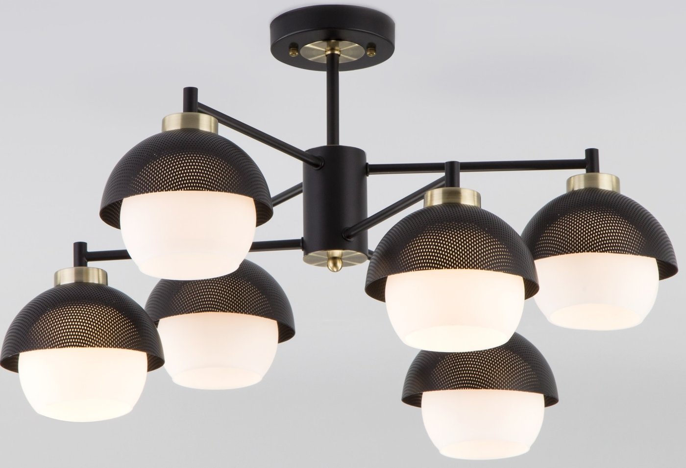 

Люстра средней высоты Евросвет Nocciola 70106/6 (Black)