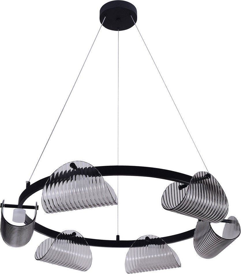 

Подвесная люстра Kinklight Каспи 08447-6A.19(16) (черный)