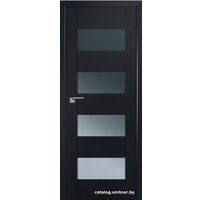 Межкомнатная дверь ProfilDoors 46U L 70x200 (черный матовый/мателюкс графит)