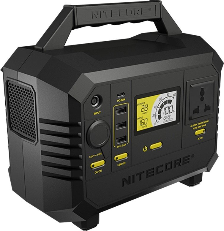 Портативная зарядная станция Nitecore NES500 144 000 мАч