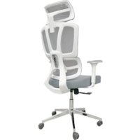 Офисное кресло SitUp Palma White Chrome (сетка Grey/Grey)