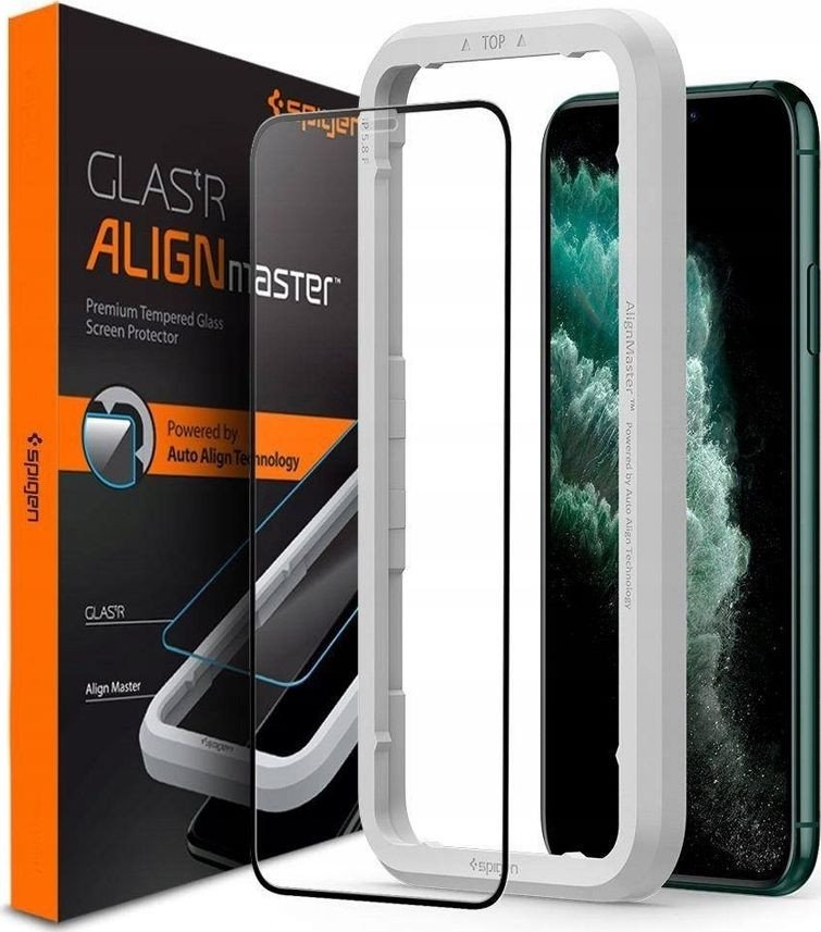 

Защитное стекло Spigen ALM Glas FC для iPhone 11 Pro Max AGL00098