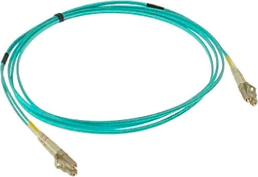 Кабель Lanmaster LAN-2LC-2LC/OM3-1.0 (1 м, голубой)