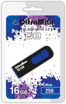 

USB Flash OltraMax 250 16GB (синий) [OM-16GB-250-Blue]