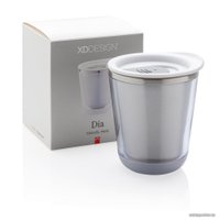 Термокружка Xindao Dia P432.023 227 мл (серый/белый)