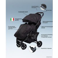 Коляска прогулочная «книга» Panda Baby Pro Max Cosmo (black)
