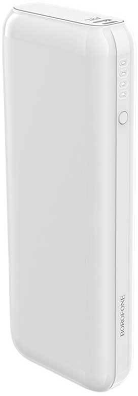 

Внешний аккумулятор Borofone BJ1A Olymp PD+QC3.0 20000mAh (белый)