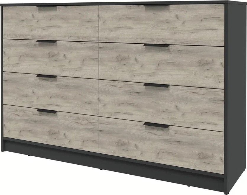 

Комод Интерлиния Концепт КТ-К157 (дуб серый/антрацит)