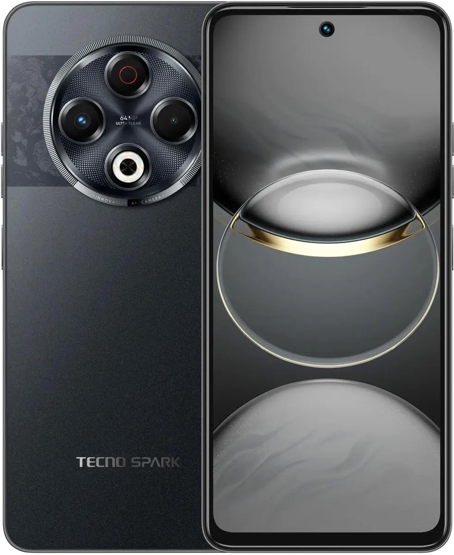 

Телефон Tecno Spark 30 8GB/256GB (черный)