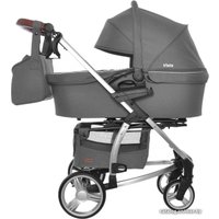 Универсальная коляска Carrello Vista CRL-6501 (2 в 1, steel grey)