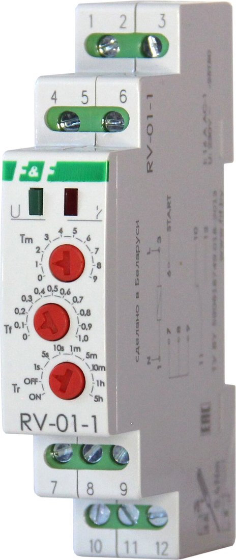 

Реле времени Евроавтоматика F&F RV-01-1 EA02.001.037