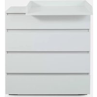 Детский комод Rant Basic Norton 80/4 129 (белый)