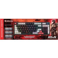 Клавиатура Defender Hawk GK-418 (черный, Outemu Brown)