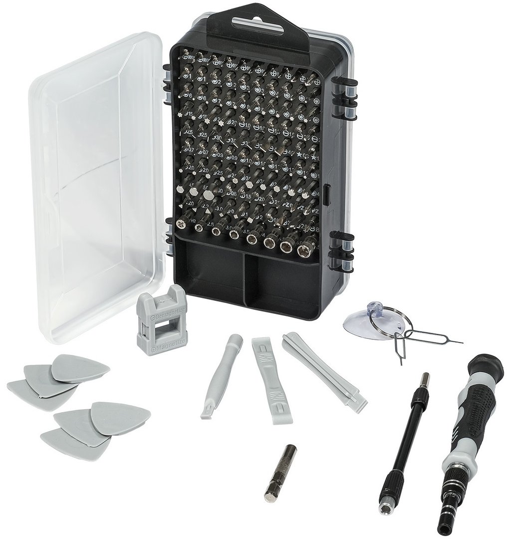 

Набор отвертка с битами и головками Bort BTK-117 (117 предметов)