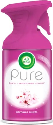 

Освежитель воздуха Air Wick Pure 250 мл (цветущая сакура)