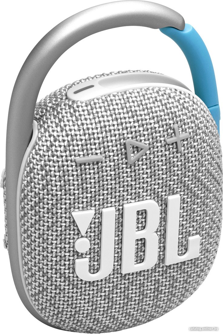 Беспроводная колонка JBL Clip 4 Eco (серый/голубой)