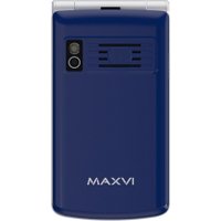 Кнопочный телефон Maxvi E28 (синий)
