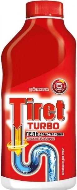 

Средство для труб Tiret Турбо 0.5 л