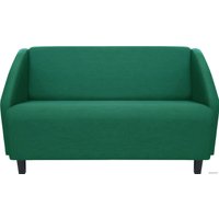 Диван Brioli Ральф двухместный (рогожка, J16 азур)