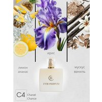 Туалетная вода ETIB Parfum аналоговый парфюм Chanel Chance C4 EdP (15 мл)