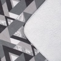 Плед АртПостель Клетка 15-2/6 (150x200, серый/черный)