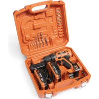 Дрель-шуруповерт Daewoo Power DAA 2122Li Set (с 2-мя АКБ, кейс)